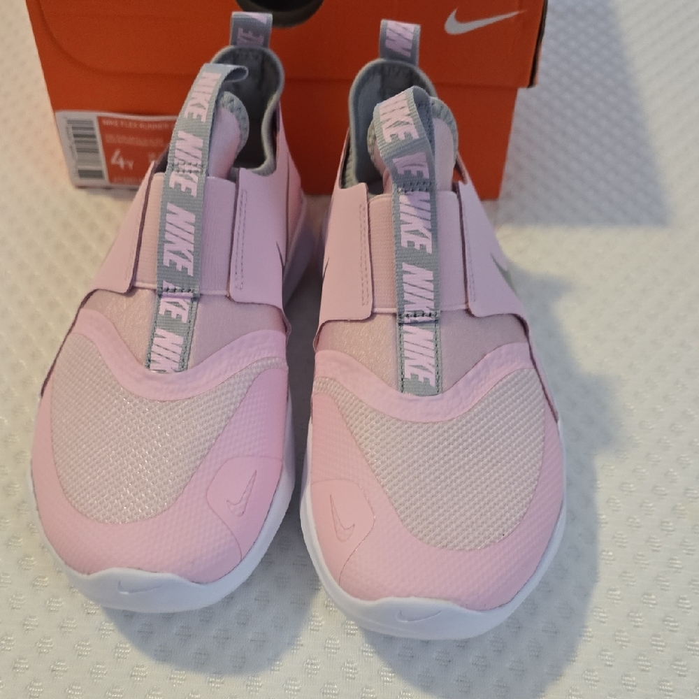 Nike Kids Pink Slip-On Sneakers